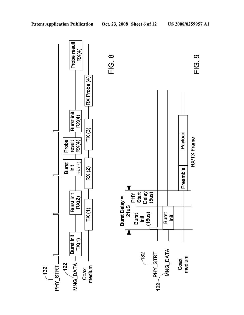 MAC TO PHY INTERFACE APPARATUS AND METHODS FOR TRANSMISSION OF PACKETS THROUGH A COMMUNICATIONS NETWORK - diagram, schematic, and image 07