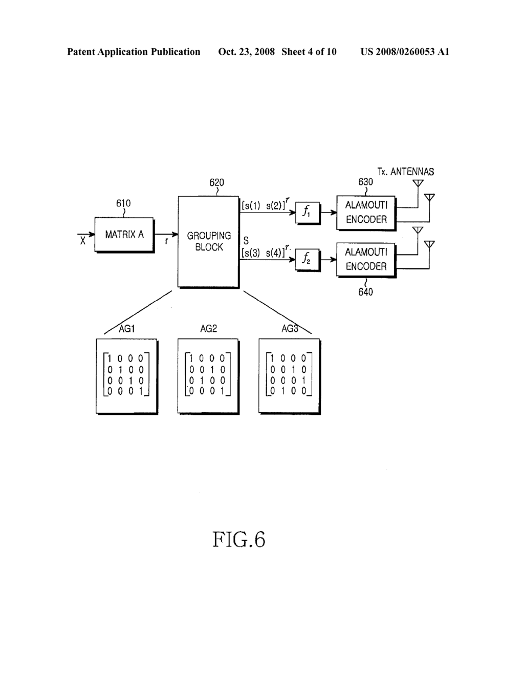 Apparatus and method for transmitting and receiving data using space-time block coding - diagram, schematic, and image 05