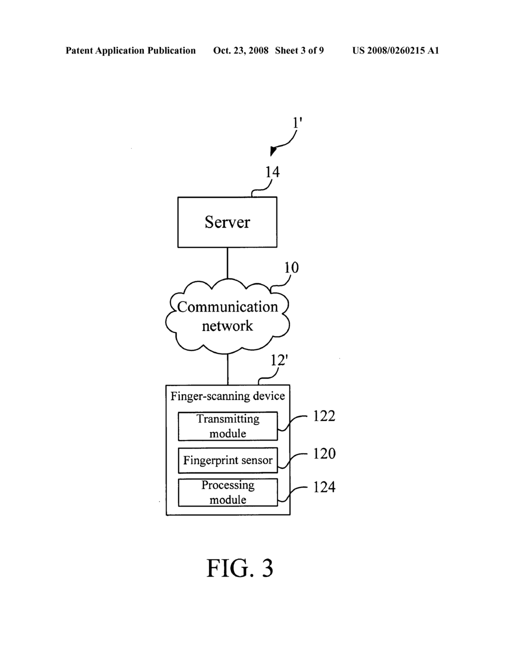 Fingerprint identification system - diagram, schematic, and image 04