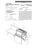 Device for unloading a container diagram and image