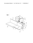 Device for unloading a container diagram and image