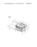 Device for unloading a container diagram and image