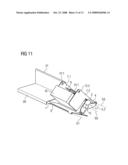 Device for unloading a container diagram and image