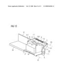 Device for unloading a container diagram and image