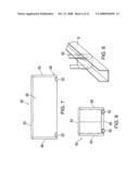 MODULAR AND COLLAPSIBLE STORAGE AND/OR TRANSPORT CONTAINER APPARATUS AND METHOD AND UTILITY TRAILER SYSTEM INCORPORATING THE SAME diagram and image