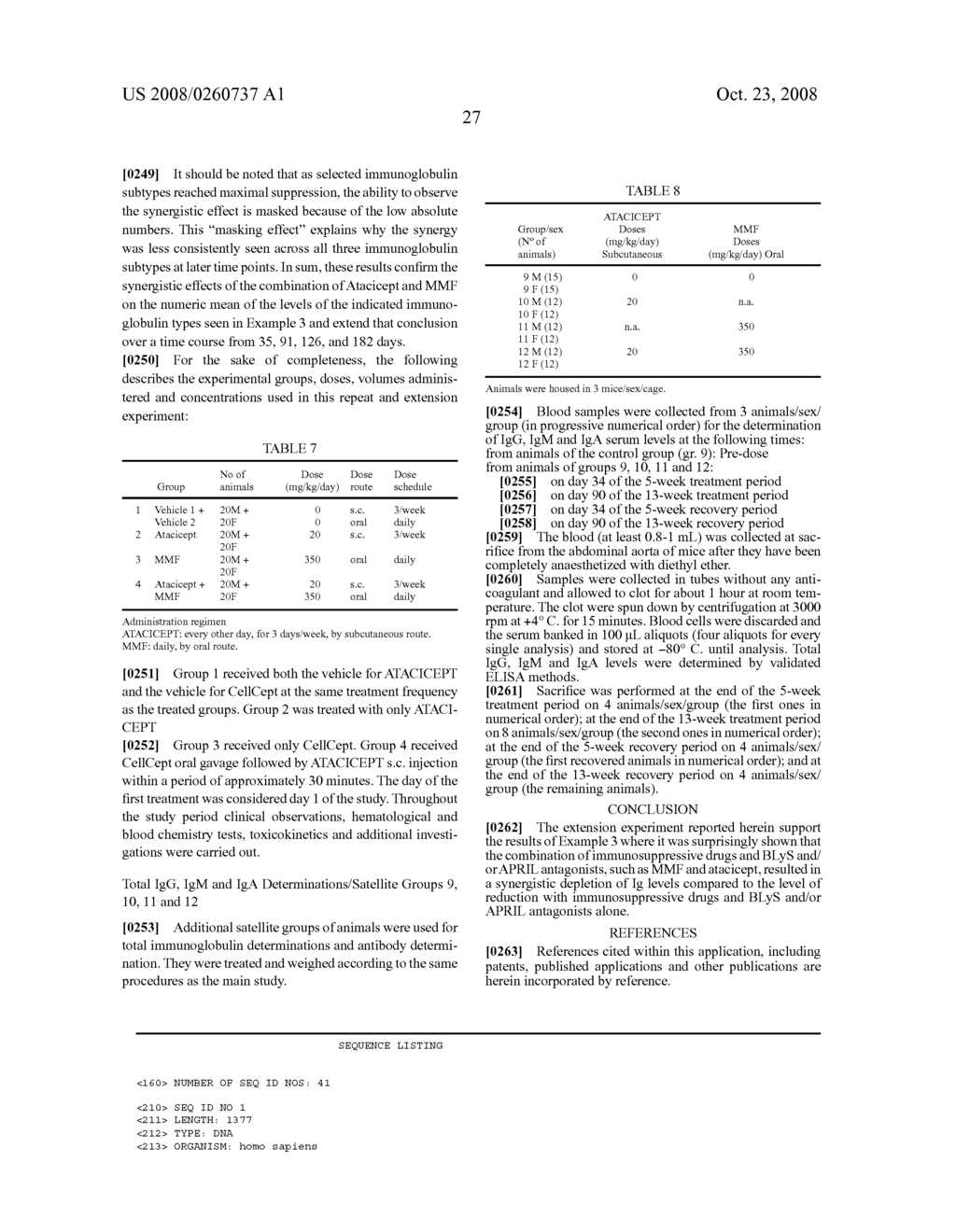 COMBINATION OF BLyS AND/OR APRIL INHIBITION AND IMMUNNOSUPPRESSANTS FOR TREATMENT OF AUTOIMMUNE DISEASE - diagram, schematic, and image 31