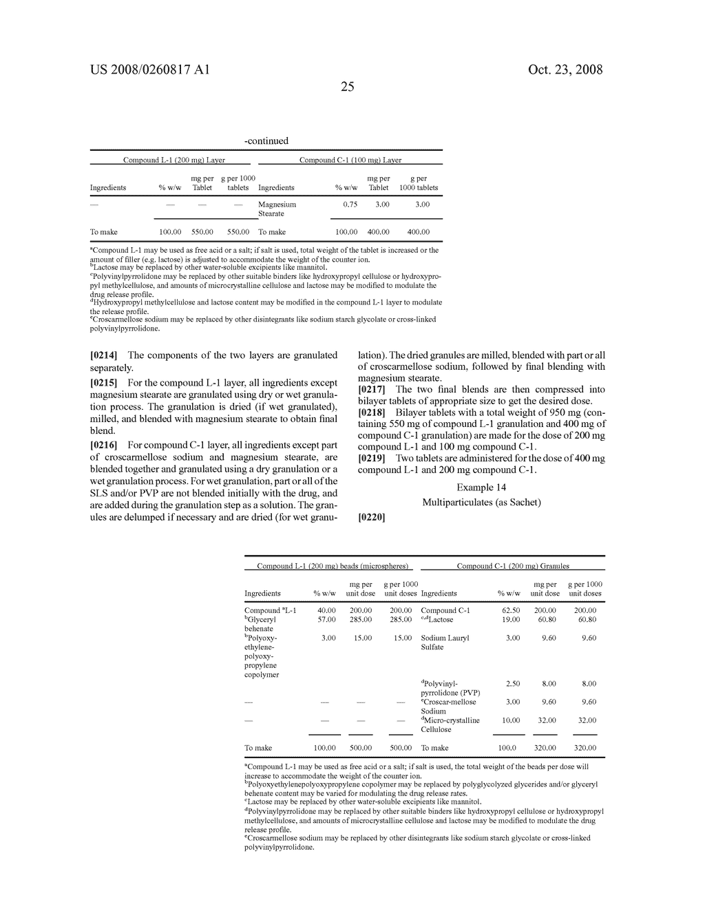 Compositions for the Treatment of Inflammation and Pain Using a Combination of a Cox-2 Selective Inhibitor and a Ltb4 Receptor Antagonist - diagram, schematic, and image 30