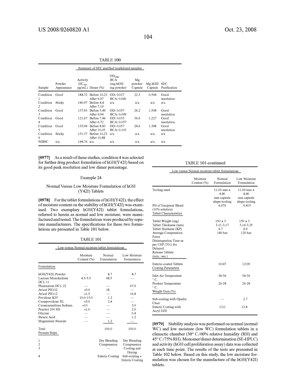 Oral dosage formulations of protease-resistant polypeptides - diagram, schematic, and image 108