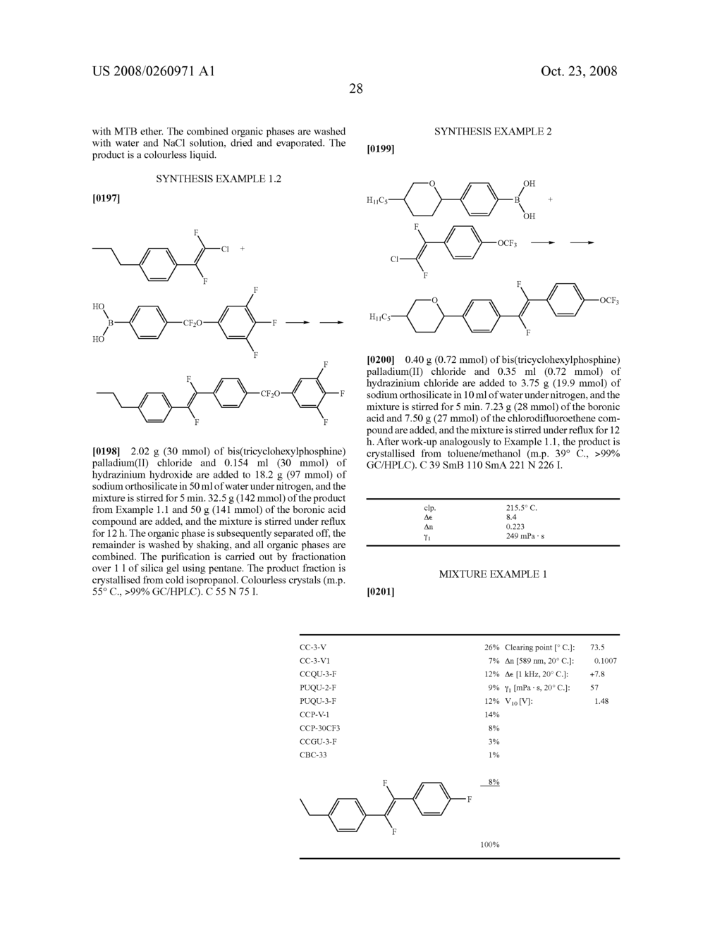 Liquid-Crystalline Medium and Liquid-Crystal Display Comprising 1,2-Difluoroethene Compounds - diagram, schematic, and image 29