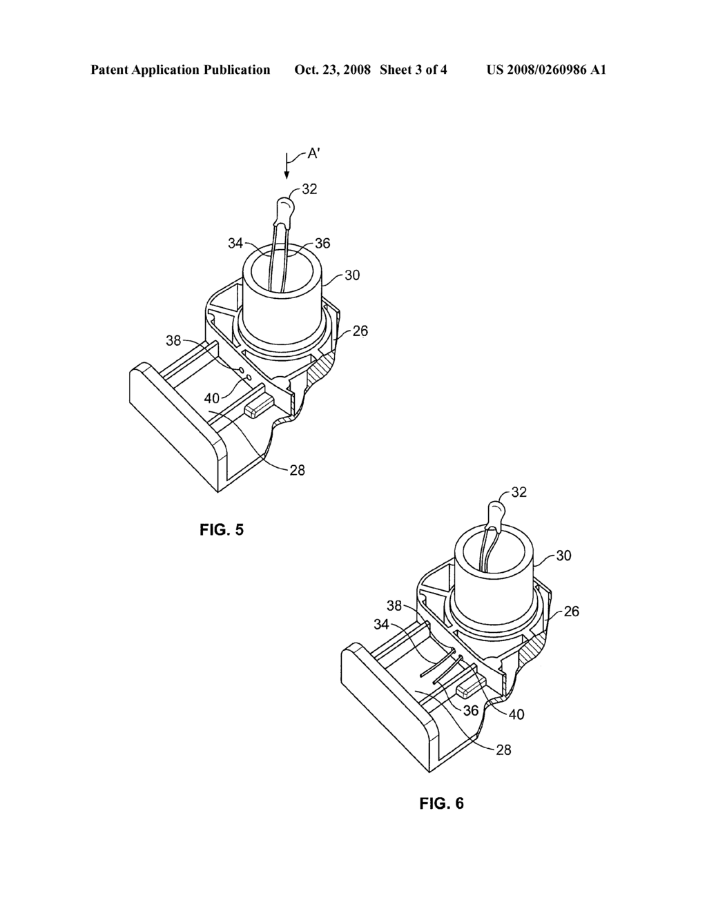 SYSTEM AND METHOD FOR FORMING A NON-LINEAR CHANNEL WITHIN A MOLDED COMPONENT - diagram, schematic, and image 04