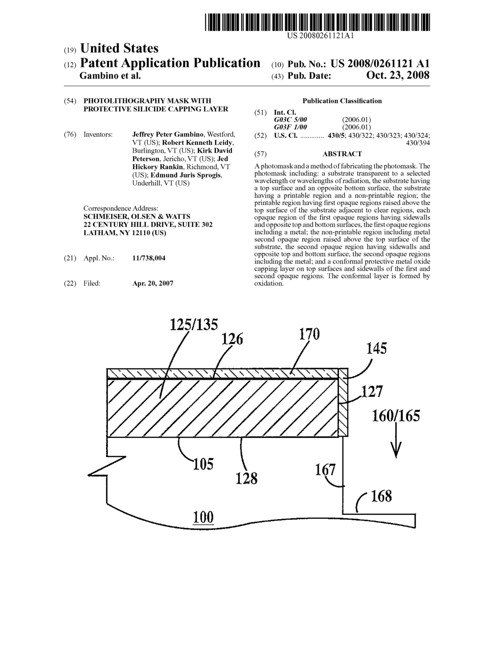 PHOTOLITHOGRAPHY MASK WITH PROTECTIVE SILICIDE CAPPING LAYER - diagram, schematic, and image 01