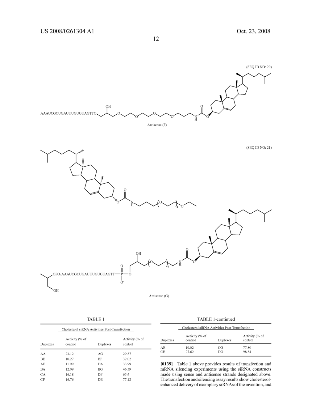 METHODS AND COMPOSITIONS FOR ENHANCING DELIVERY OF DOUBLE-STRANDED RNA OR A DOUBLE-STRANDED HYBRID NUCLEIC ACID TO REGULATE GENE EXPRESSION IN MAMMALIAN CELLS - diagram, schematic, and image 17