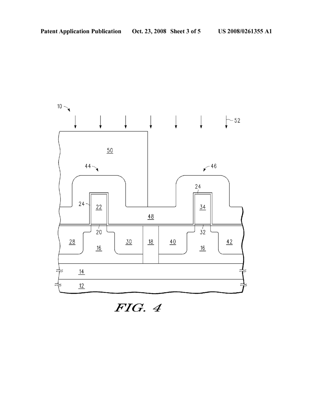 METHOD OF MAKING A SEMICONDUCTOR DEVICE WITH A STRESSOR - diagram, schematic, and image 04