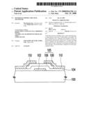 METHOD OF FORMING THIN FILM TRANSISTOR diagram and image