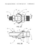 Adjustable connector for electrical cable diagram and image