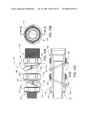 Adjustable connector for electrical cable diagram and image