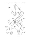 MOUNTABLE POWER STRIPS WITH OFFSET ARM SECTIONS diagram and image