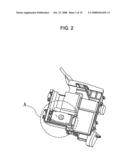 Junction box having block type structure diagram and image