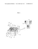 Junction box having block type structure diagram and image