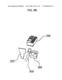 Junction box having block type structure diagram and image