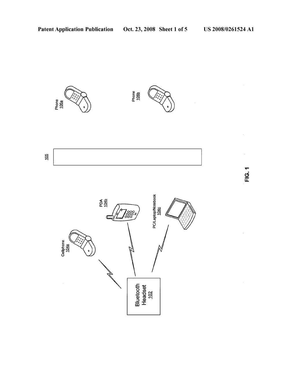 Method and System for a Bluetooth Device That Supports Multiple Connections - diagram, schematic, and image 02