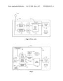 Wireless transmission system having architecture based on three internal antennas and method thereof diagram and image