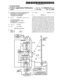 APPARATUS, SYSTEM AND METHOD FOR DETERMINING A GEOGRAPHICAL LOCATION OF A PORTABLE COMMUNICATION DEVICE diagram and image