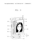 MOBILE COMMUNICATION TERMINAL diagram and image