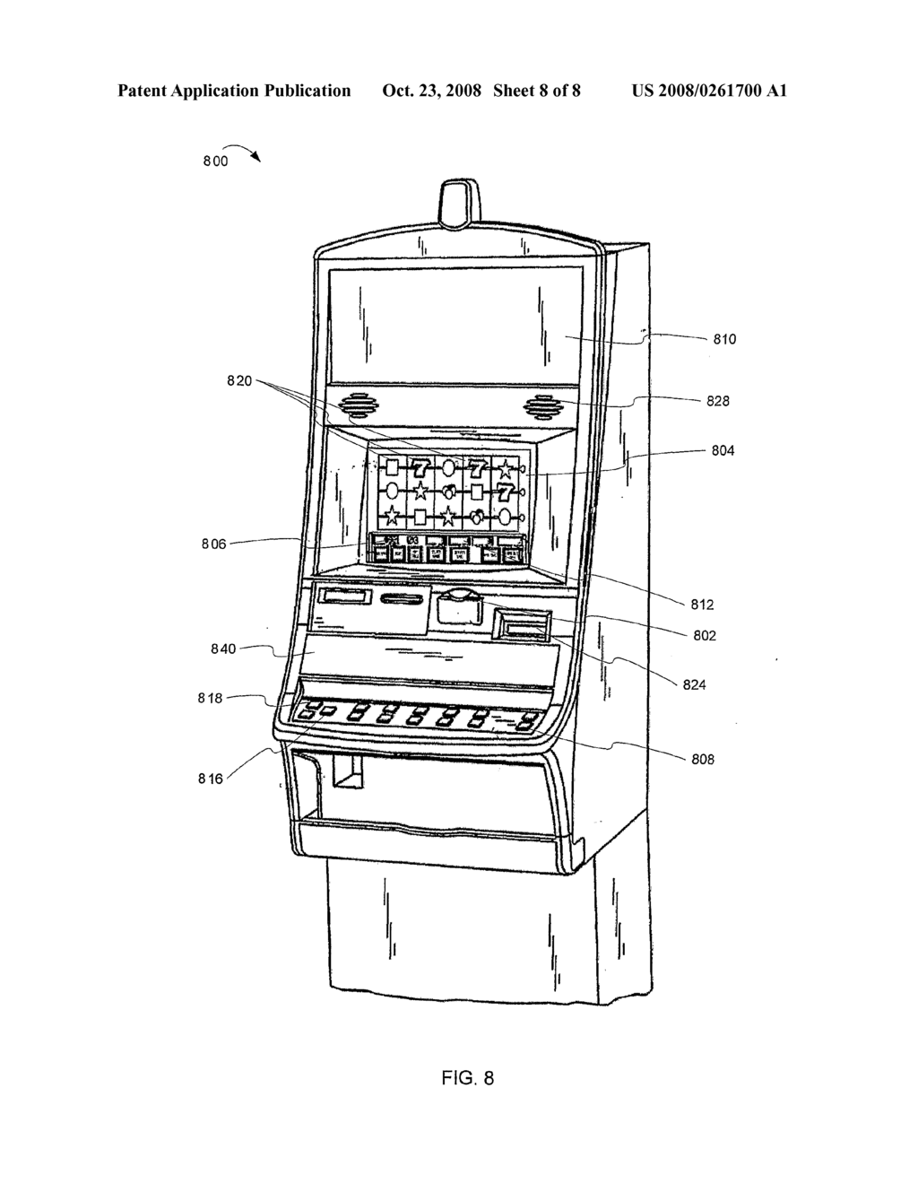 Gaming Device Including Configurable Communication Unit - diagram, schematic, and image 09