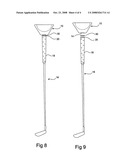 Magnetic Golf Ball Collecting Device diagram and image