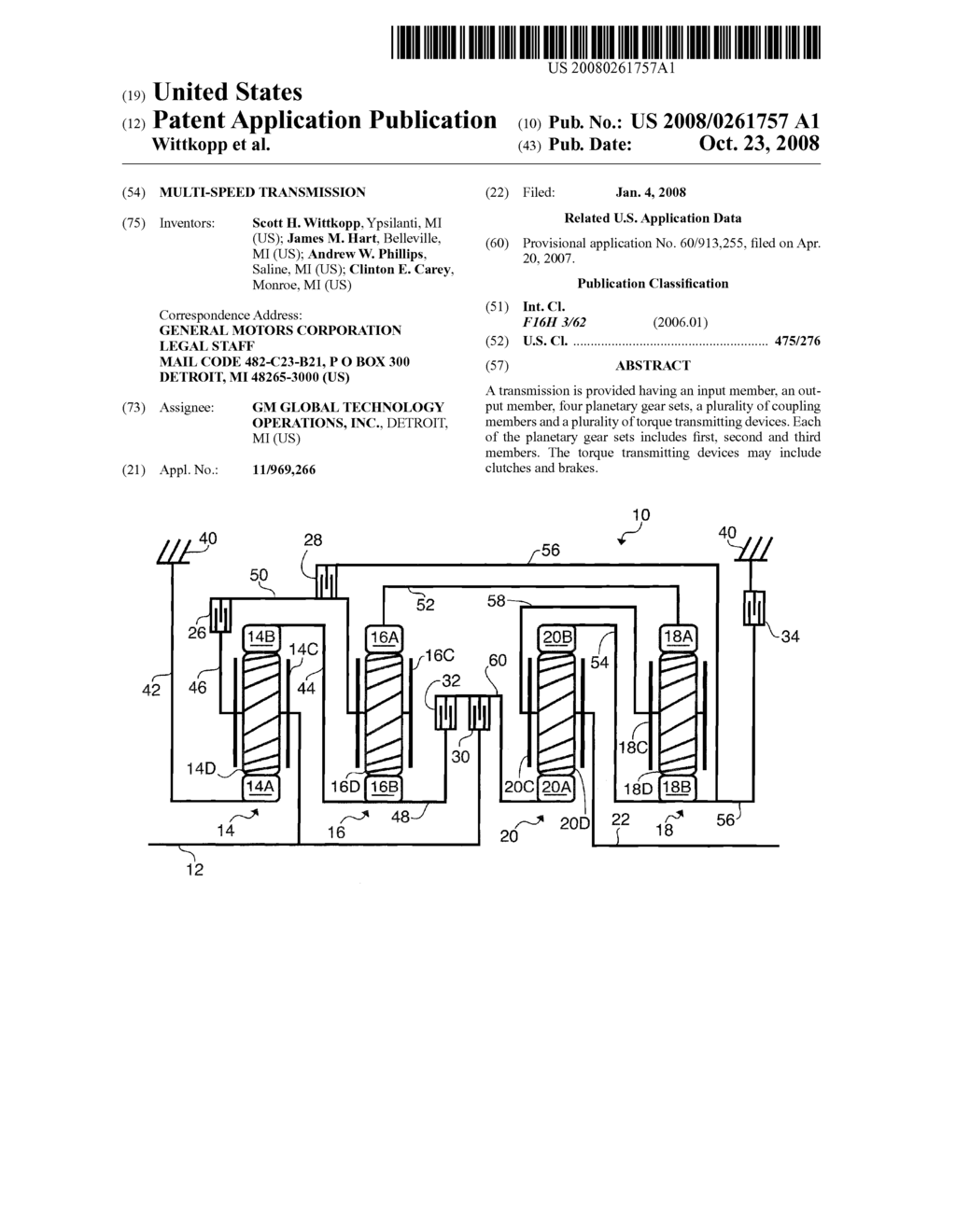 MULTI-SPEED TRANSMISSION - diagram, schematic, and image 01