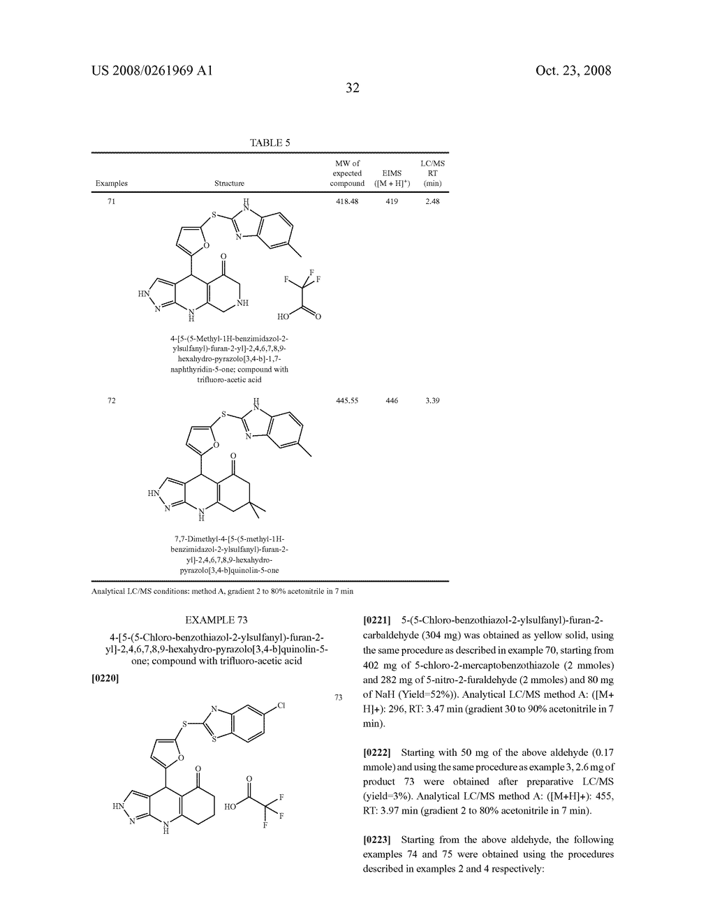 1,4-Dihydropyridine-Fused Heterocycles, Process for Preparing the Same, Use and Compositions Containing Them - diagram, schematic, and image 33