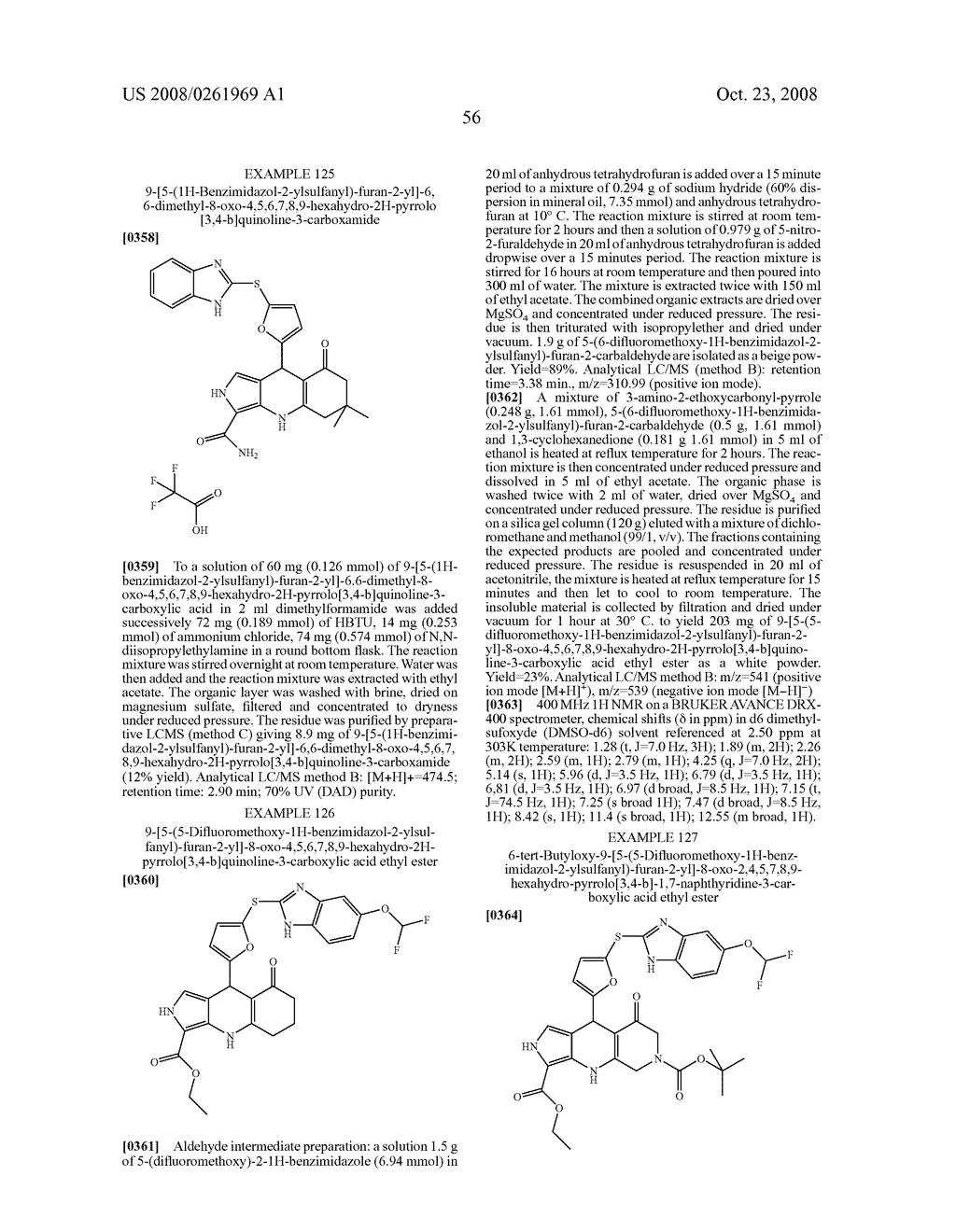 1,4-Dihydropyridine-Fused Heterocycles, Process for Preparing the Same, Use and Compositions Containing Them - diagram, schematic, and image 57