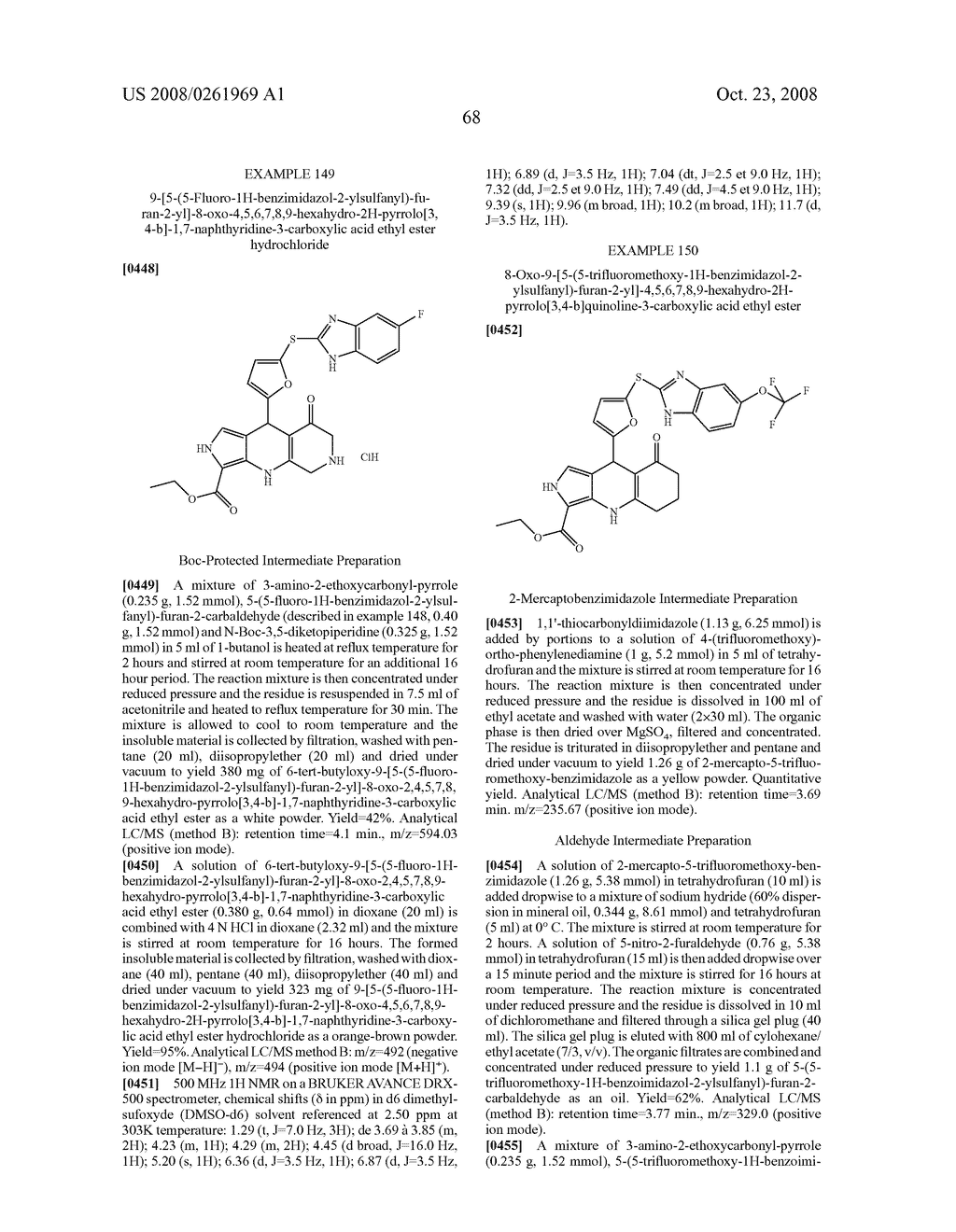 1,4-Dihydropyridine-Fused Heterocycles, Process for Preparing the Same, Use and Compositions Containing Them - diagram, schematic, and image 69