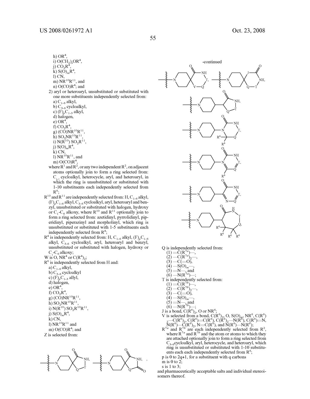 Cgrp Receptor Antagonists - diagram, schematic, and image 56