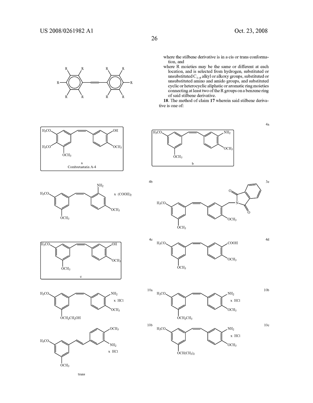 STILBENE DERIVATIVES AS NEW CANCER THERAPEUTIC AGENTS - diagram, schematic, and image 49