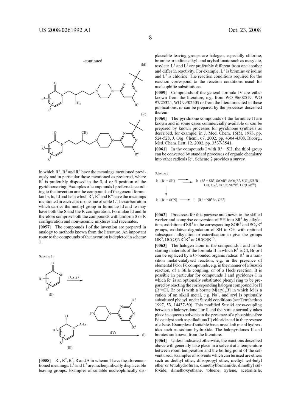 Pyridin-2-One Compounds and Their Use as Modulators of the Dopamine D3 Receptor - diagram, schematic, and image 09