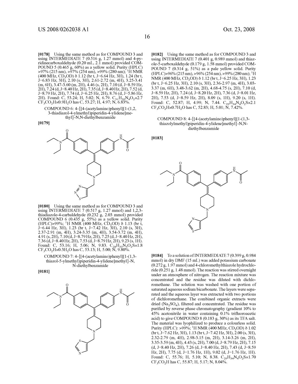 Diarylmethylidene Piperidine Derivatives, Preparations Thereof and Uses Thereof - diagram, schematic, and image 17