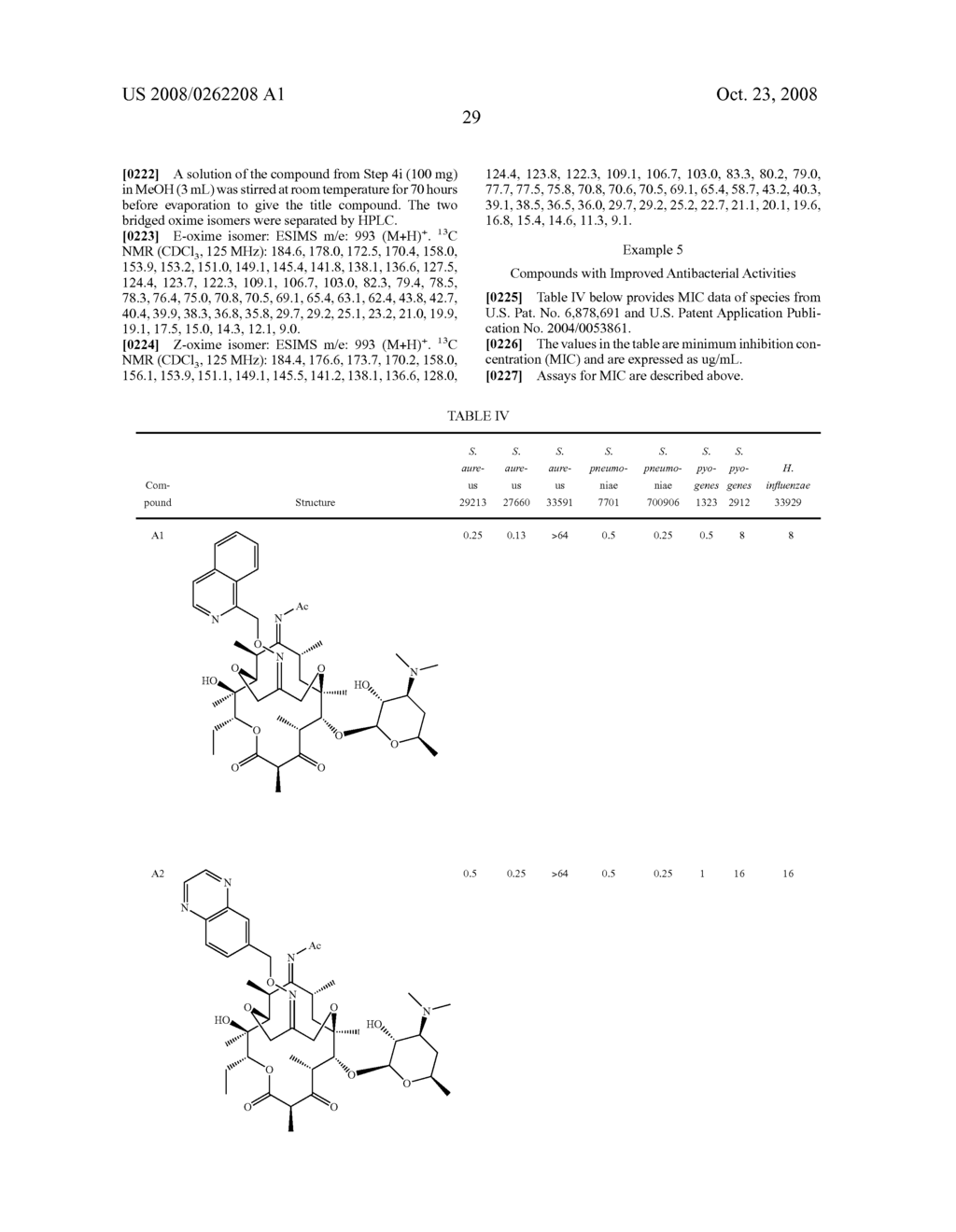 6-11 Bridged Oxime Erythromycin Derivatives - diagram, schematic, and image 30