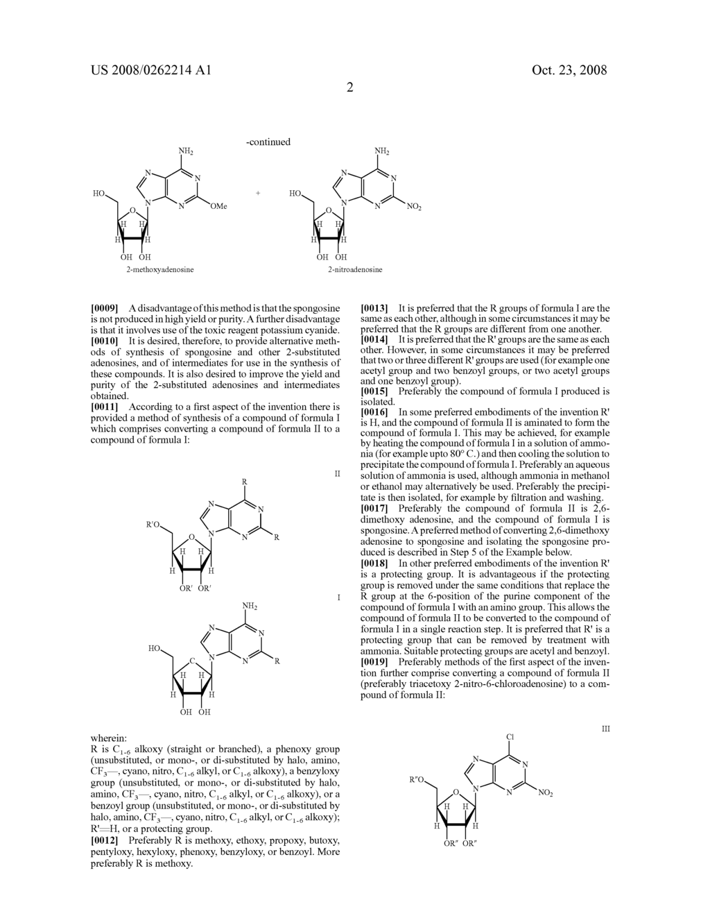 Synthesis of 2-Substituted Adenosines - diagram, schematic, and image 03