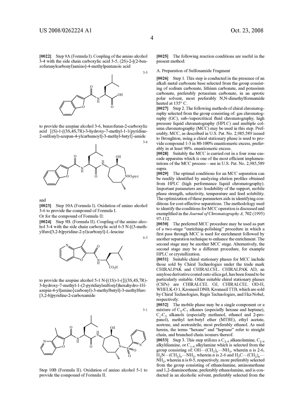 Method of Preparation of Benzofuran-2-Carboxylic Acid -Amide - diagram, schematic, and image 05