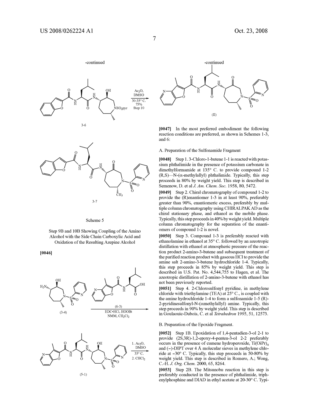 Method of Preparation of Benzofuran-2-Carboxylic Acid -Amide - diagram, schematic, and image 08