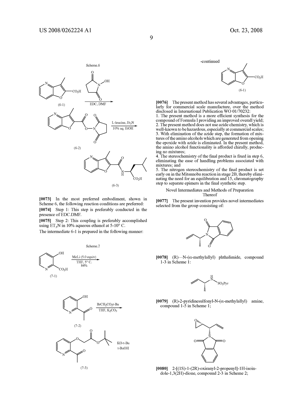 Method of Preparation of Benzofuran-2-Carboxylic Acid -Amide - diagram, schematic, and image 10