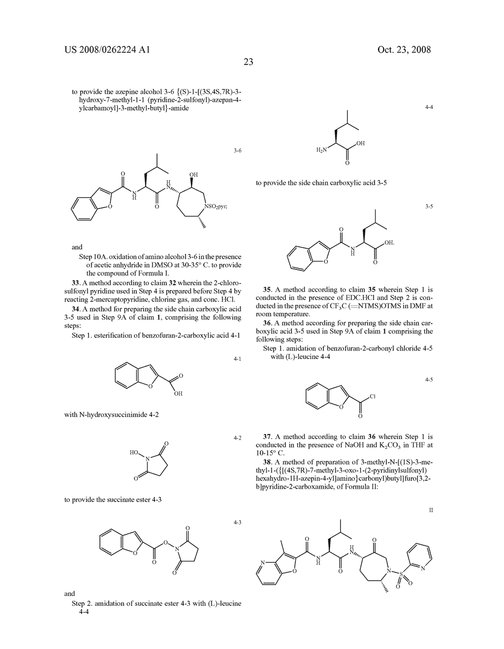 Method of Preparation of Benzofuran-2-Carboxylic Acid -Amide - diagram, schematic, and image 24