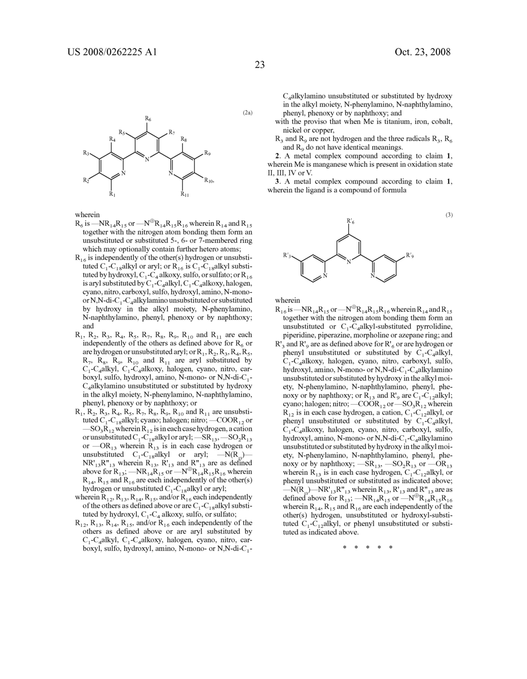 Use of metal complex compounds as oxidation catalysts - diagram, schematic, and image 24