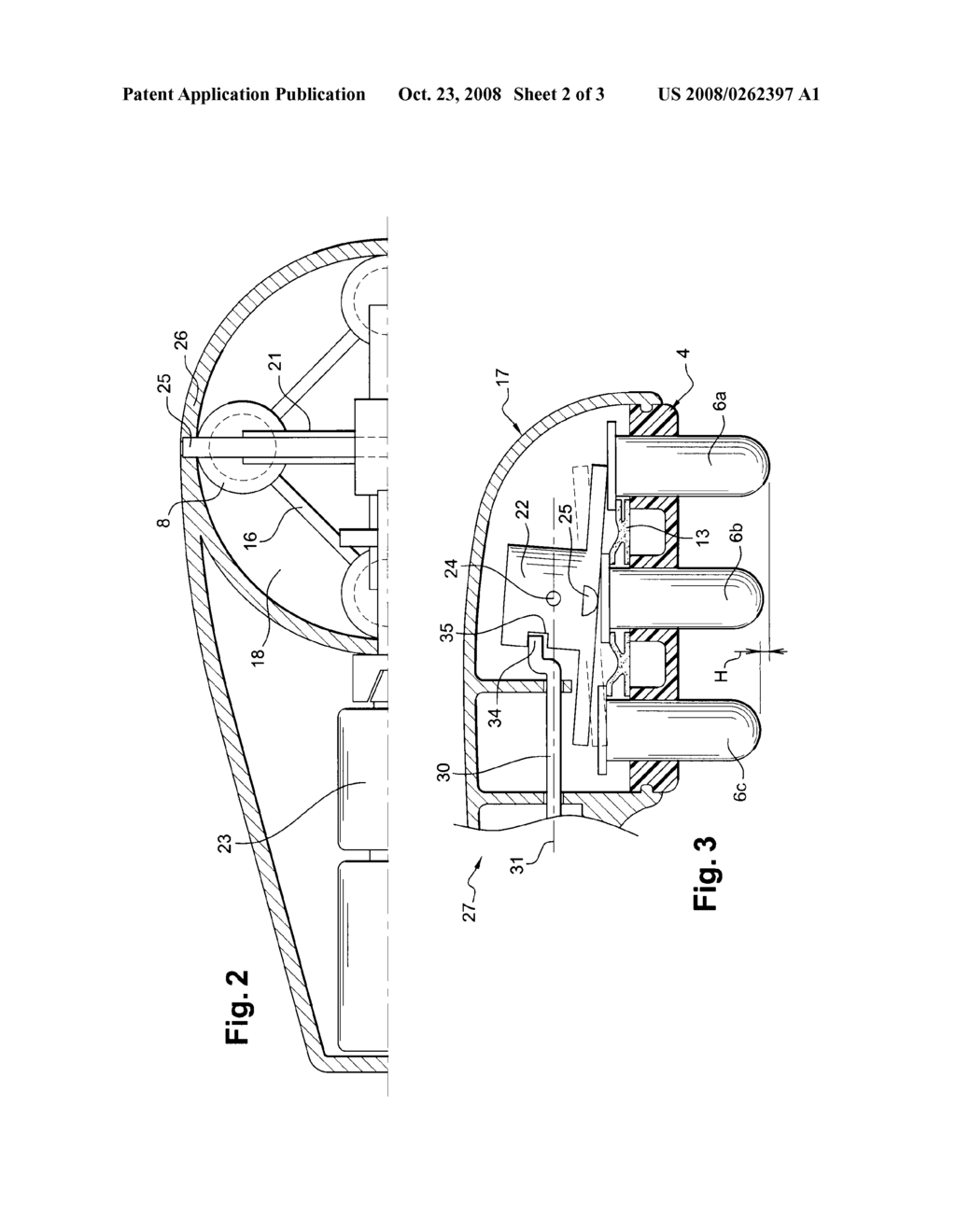 MASSAGING HEAD AND MOTORIZED ASSEMBLY COMPRISING SAME - diagram, schematic, and image 03