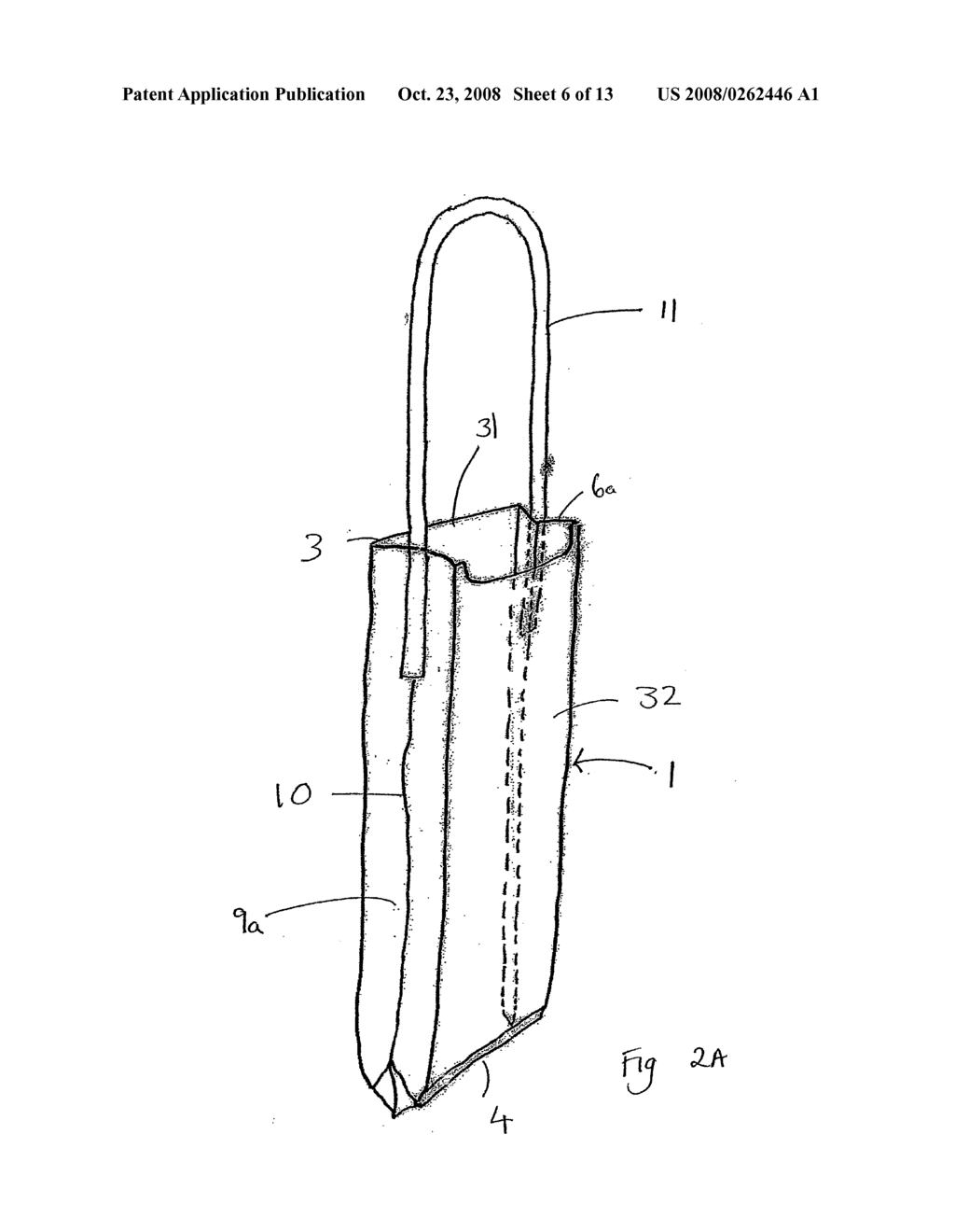 Receptacle and Method for Disposing of Bodily Waste Materials - diagram, schematic, and image 07