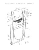 Receptacle and Method for Disposing of Bodily Waste Materials diagram and image