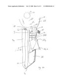 Receptacle and Method for Disposing of Bodily Waste Materials diagram and image