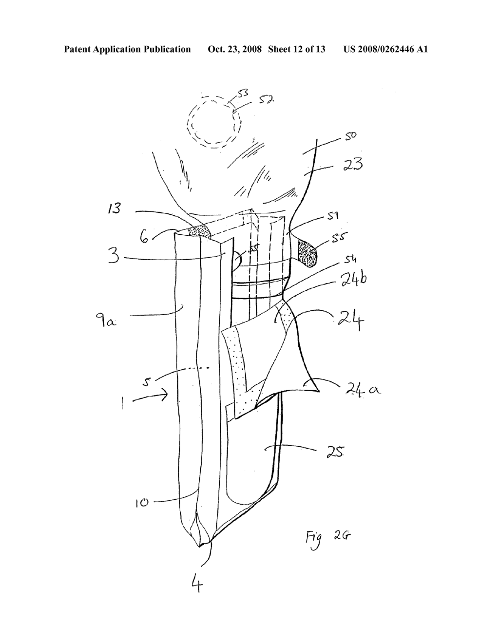 Receptacle and Method for Disposing of Bodily Waste Materials - diagram, schematic, and image 13